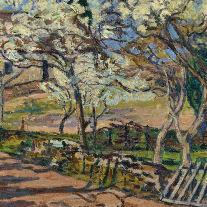 Paesaggio Di Primavera Armand Guillaumin agl65 quadro stampato su tela