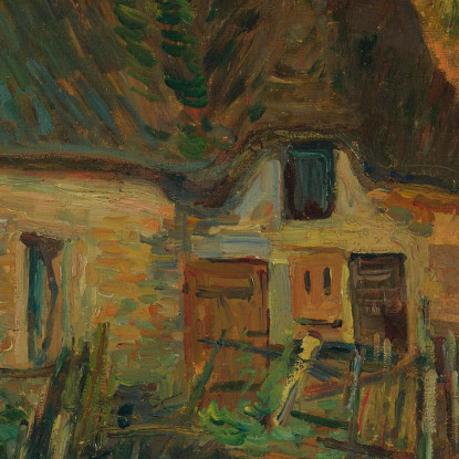 Paesaggio Dell'Île-De-France Armand Guillaumin agl68 quadro stampato su tela