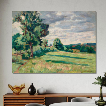 Pascoli Delle Granges Crozant Armand Guillaumin agl75 quadro stampato su tela