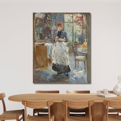 Nella Sala Da Pranzo Berthe Morisot bmr15 quadro stampato su tela