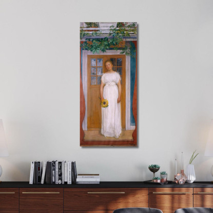 L'Età Dei Diciassette Anni Carl Larsson clr4 quadro stampato su tela