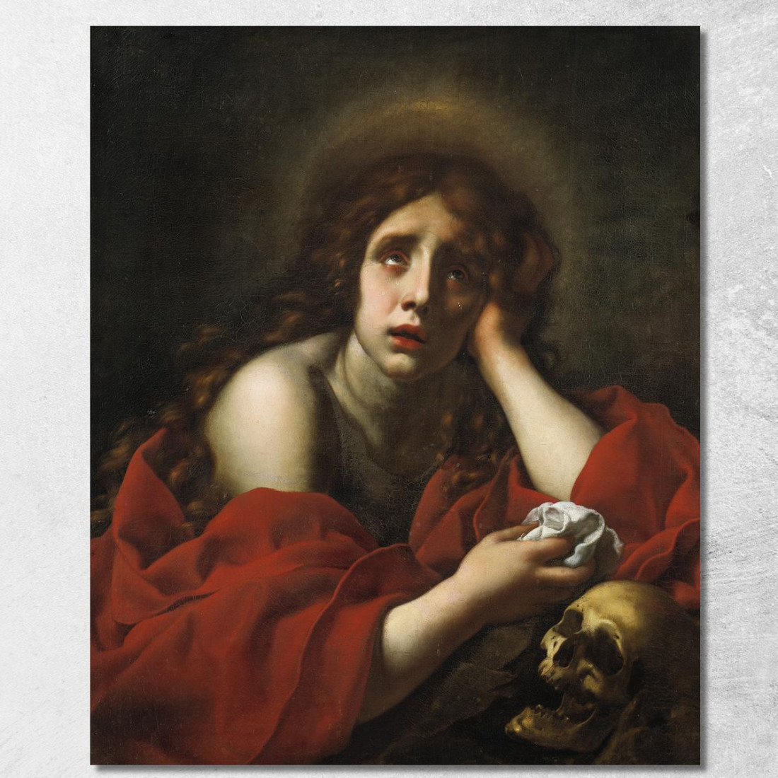 La Maddalena Penitente Carlo Dolci cdl11 quadro stampato su tela La Maddalena Penitente Carlo Dolci cdl11 quadro stampato su tela