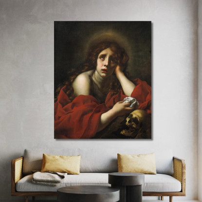 La Maddalena Penitente Carlo Dolci cdl11 quadro stampato su tela