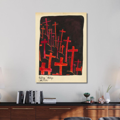 Croste Sanguinanti Karl Wiener kwn79 quadro stampato su tela