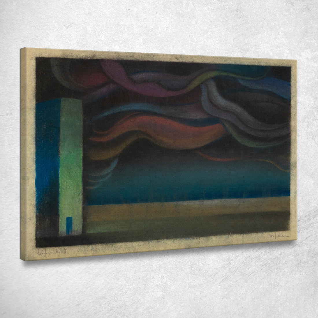Scenografia Karl Wiener kwn85 quadro stampato su tela Scenografia Karl Wiener kwn85 quadro stampato su tela