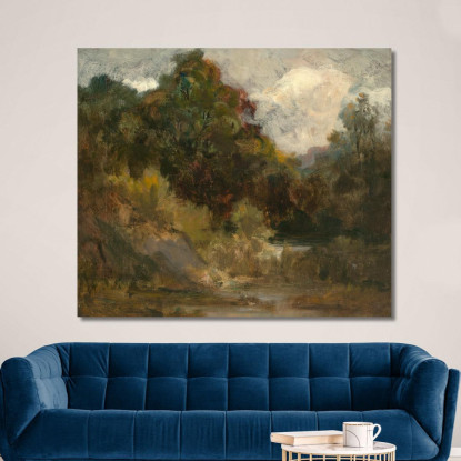 Paesaggio: Alberi Edward Mitchell Bannister emb13 quadro stampato su tela