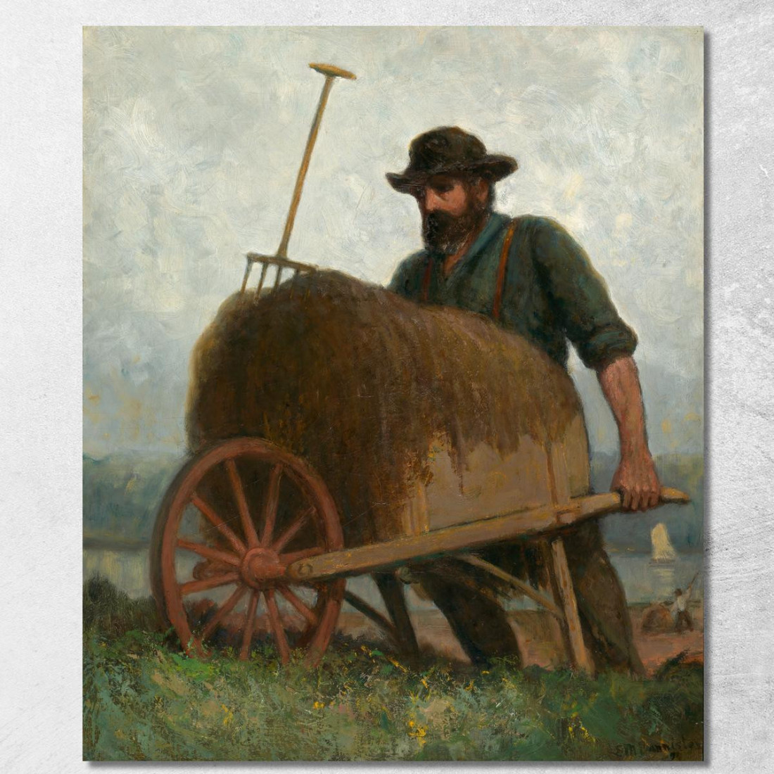 Raccoglitori Di Alghe Edward Mitchell Bannister emb26 quadro stampato su tela Raccoglitori Di Alghe Edward Mitchell Bannister emb26 quadro stampato su tela