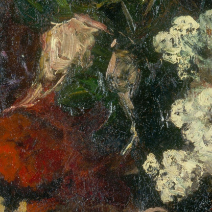 Natura Morta Floreale Edward Mitchell Bannister emb43 quadro stampato su tela