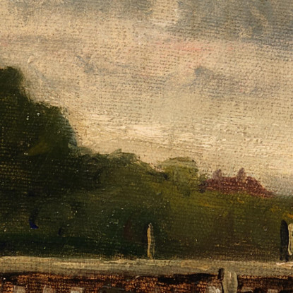 Paesaggio Con Molo Edward Mitchell Bannister emb51 quadro stampato su tela