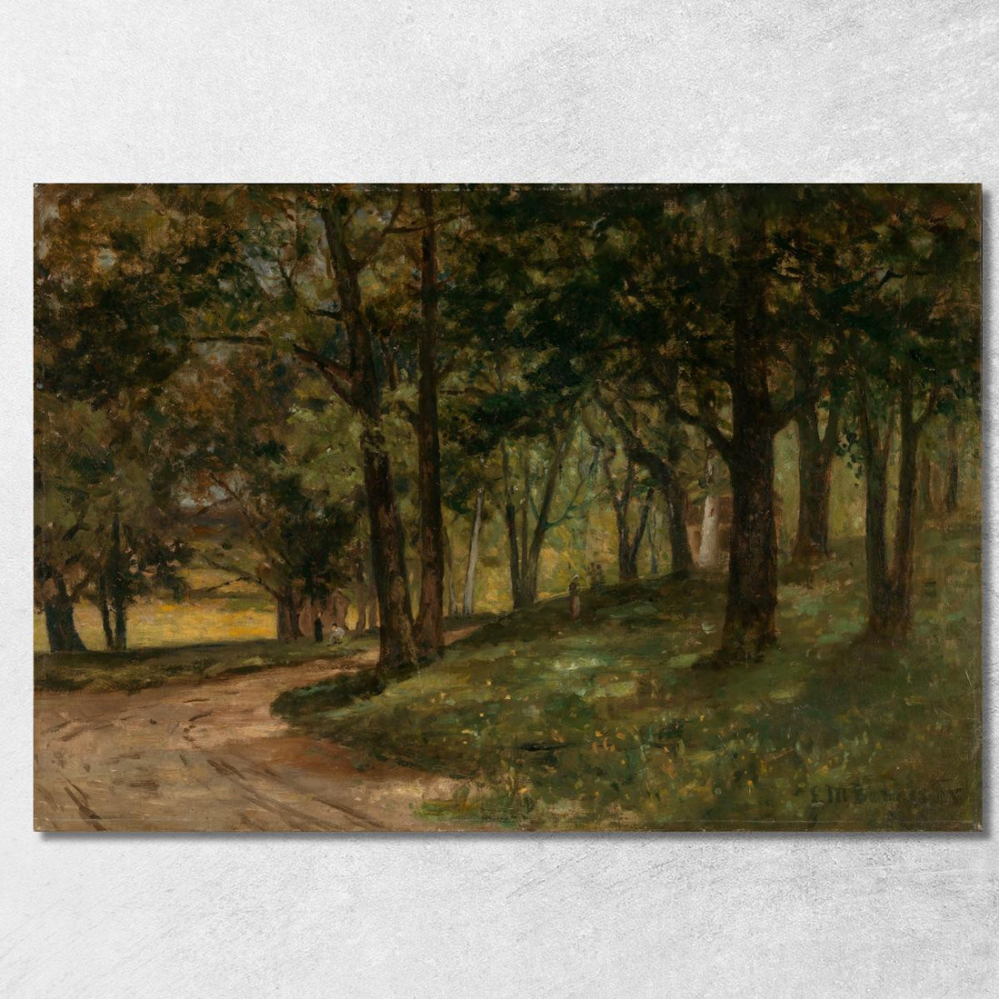 Paesaggio Con Alberi Edward Mitchell Bannister emb52 quadro stampato su tela Paesaggio Con Alberi Edward Mitchell Bannister emb52 quadro stampato su tela