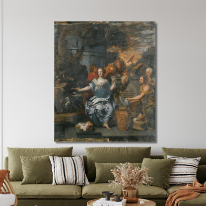 Un Sacrificio A Pale Gerard de Lairesse gdl1 quadro stampato su tela