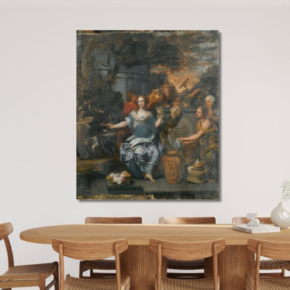 Un Sacrificio A Pale Gerard de Lairesse gdl1 quadro stampato su tela