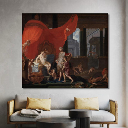 Le Nozze Di Alessandro E Rossana Gerard de Lairesse gdl26 quadro stampato su tela