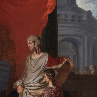 Le Nozze Di Alessandro E Rossana Gerard de Lairesse gdl26 quadro stampato su tela