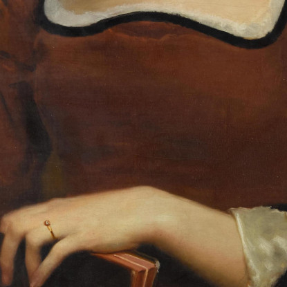 Pensiero Malinconico Gustave Jean Jacquet gjj25 quadro stampato su tela