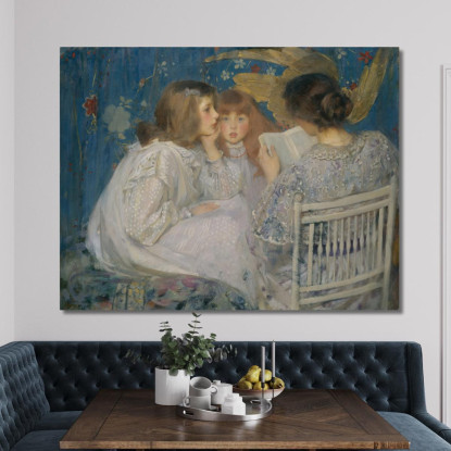 Racconti Della Giungla (Contes De La Jungle) James Jebusa Shannon jjs8 quadro stampato su tela