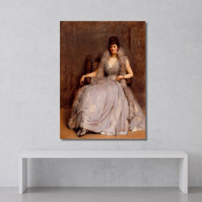 Ritratto Di Cecilia Tower James Jebusa Shannon jjs25 quadro stampato su tela