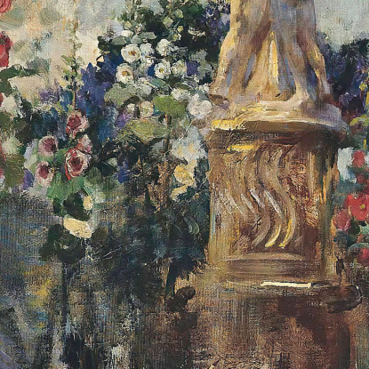 Lettura Presso La Fontana James Jebusa Shannon jjs31 quadro stampato su tela