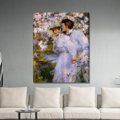 Primavera James Jebusa Shannon jjs33 quadro stampato su tela