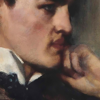 Il Fratello Dell'Artista Tom James Jebusa Shannon jjs36 quadro stampato su tela