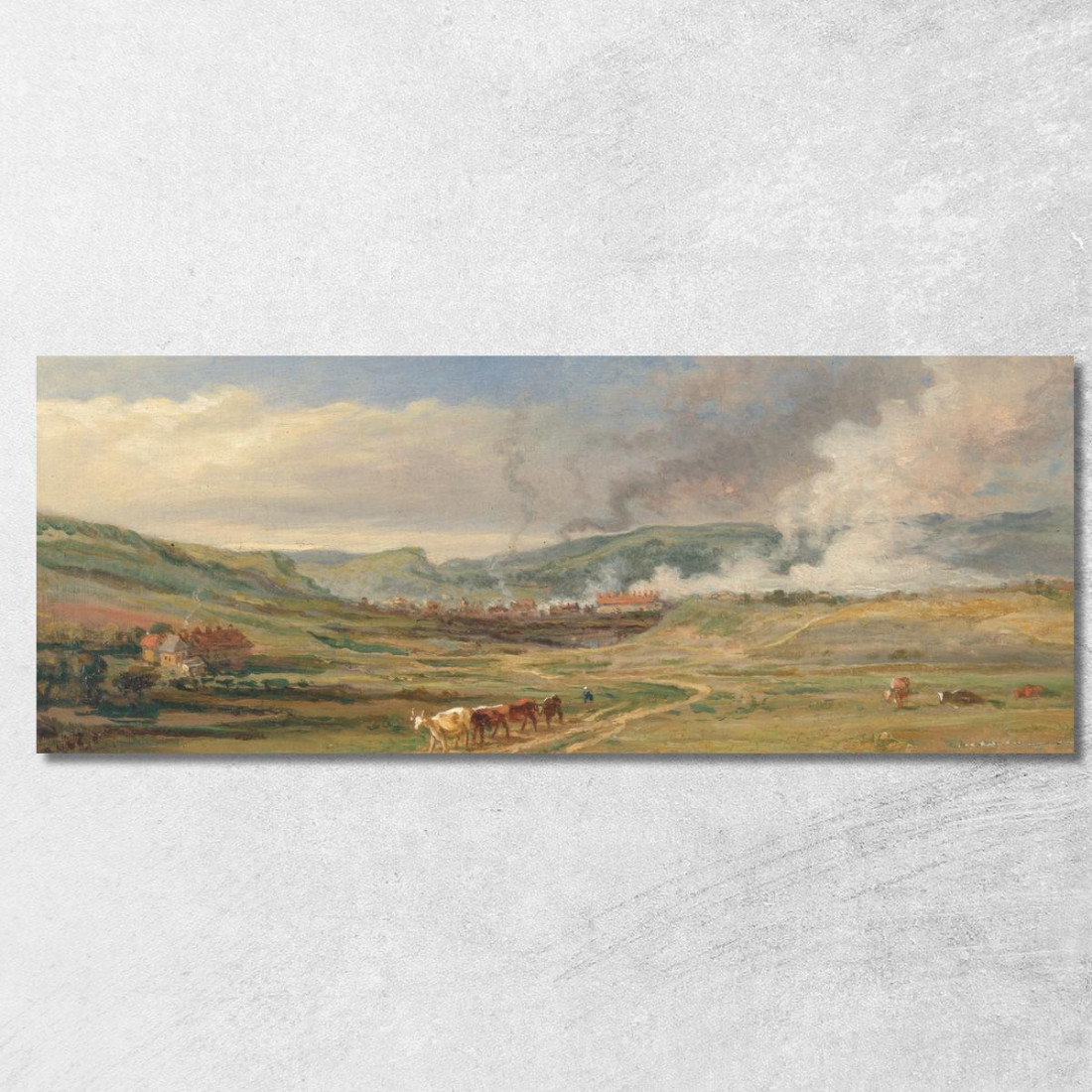 Paesaggio Vicino A Swansea Galles Del Sud James Ward jwr22 quadro stampato su tela Paesaggio Vicino A Swansea Galles Del Sud James Ward jwr22 quadro stampato su tela