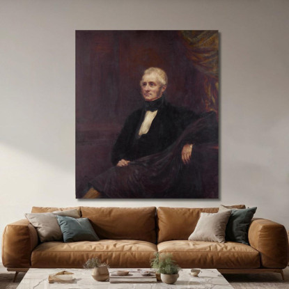 Henry Stephen Fox-Strangways 3º Conte Di Ilchester John Linnell jln12 quadro stampato su tela