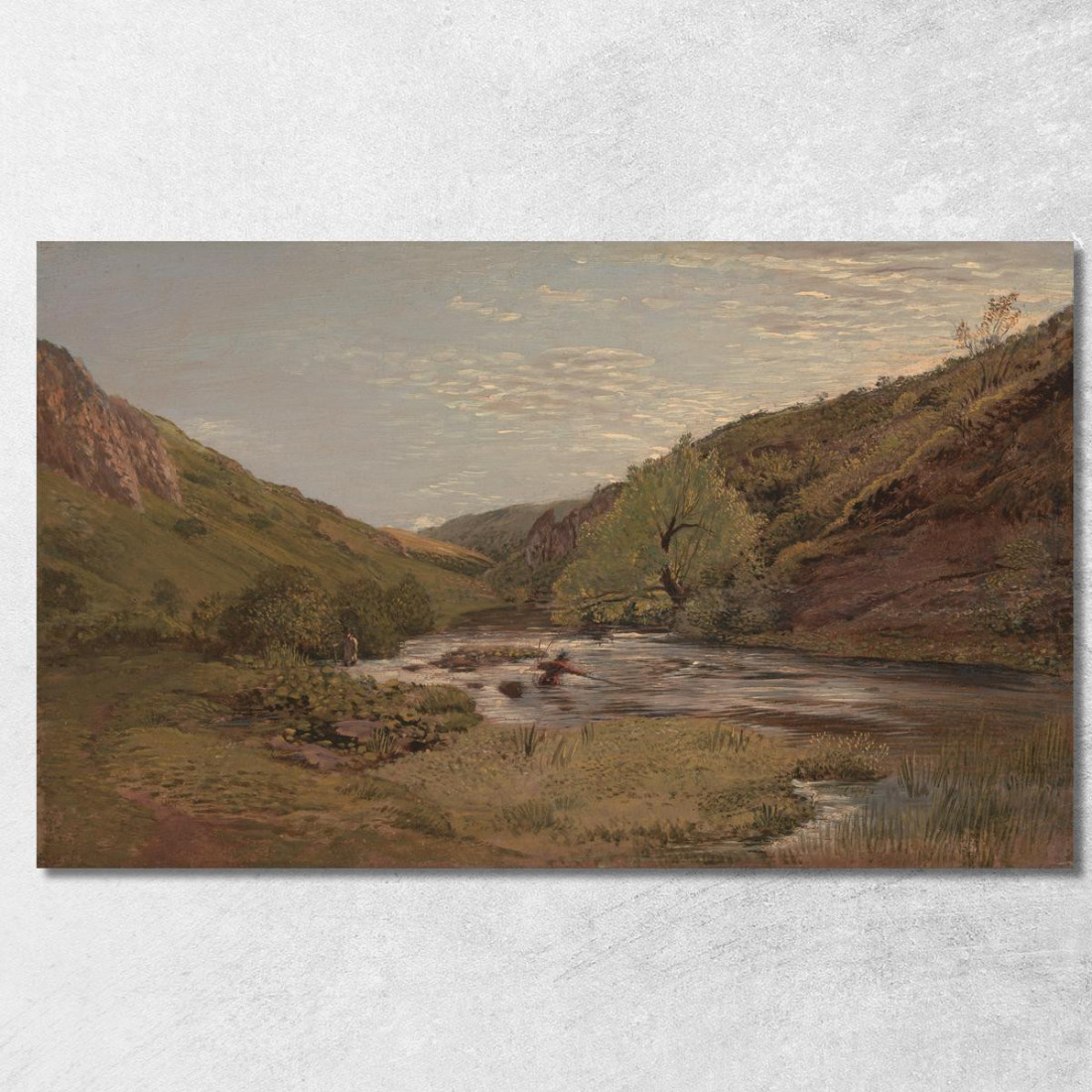 A Dovedale John Linnell jln14 quadro stampato su tela A Dovedale John Linnell jln14 quadro stampato su tela