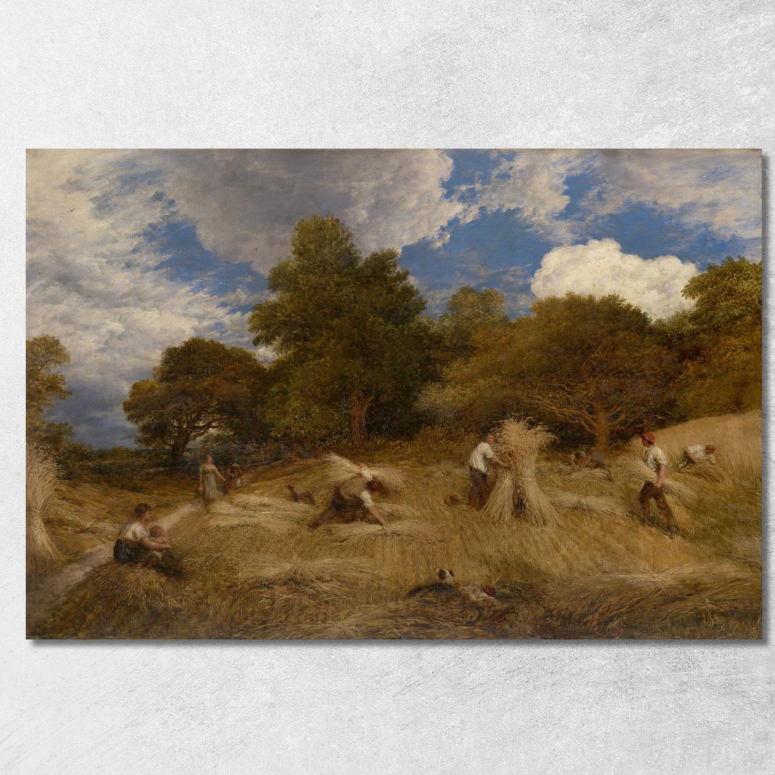 Grano John Linnell jln32 quadro stampato su tela Grano John Linnell jln32 quadro stampato su tela
