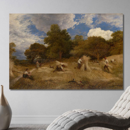 Grano John Linnell jln32 quadro stampato su tela