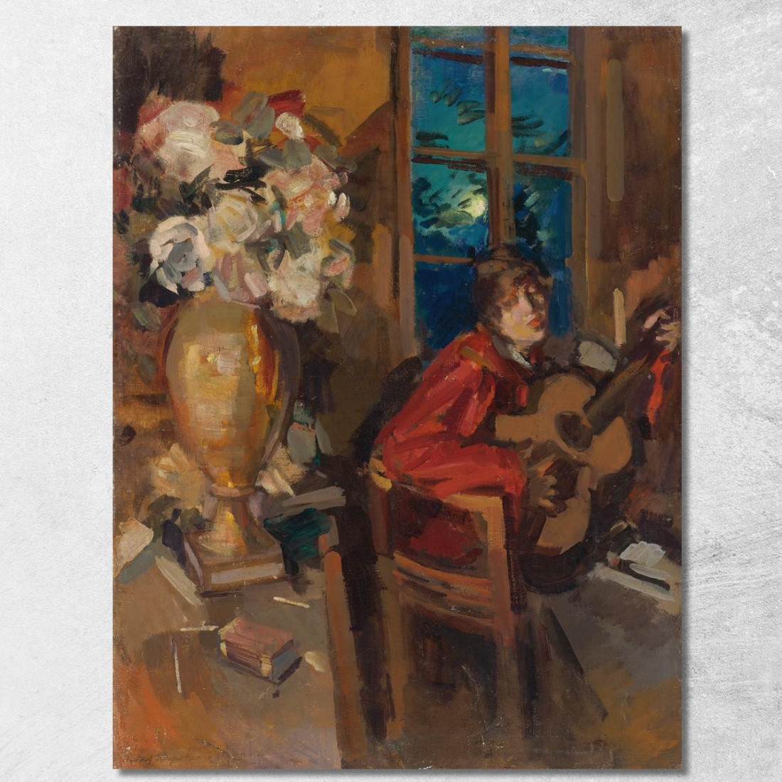 Serenata Serale Konstantin Alexeevich Korovin kak6 quadro stampato su tela Serenata Serale Konstantin Alexeevich Korovin kak6 quadro stampato su tela