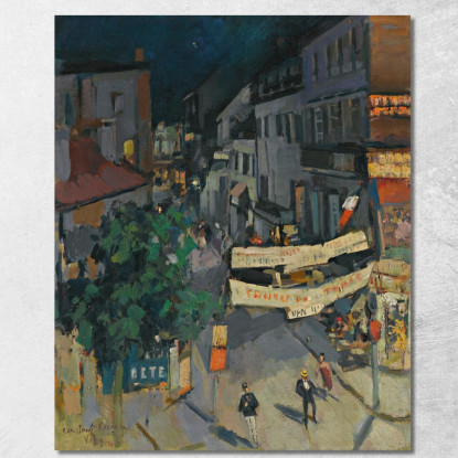 Vichy Di Notte Konstantin Alexeevich Korovin kak37 quadro stampato su tela