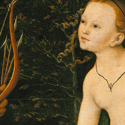 Apollo E Diana Lucas Cranach the Elder lce9 quadro stampato su tela