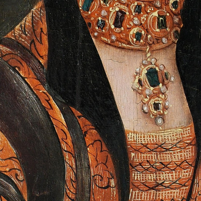Ritratto Di Santa Brigida Di Svezia Lucas Cranach the Elder lce53 quadro stampato su tela