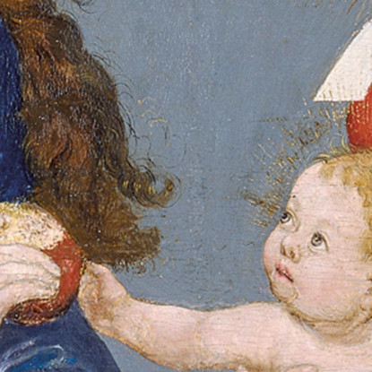 La Parentela Sacra Lucas Cranach the Elder lce70 quadro stampato su tela