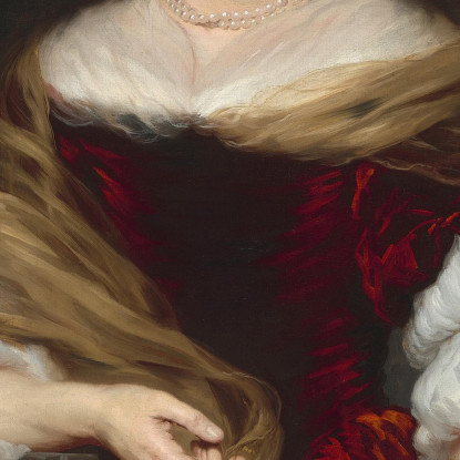 Ritratto Di Una Dama 4 Nicolaes Maes nma17 quadro stampato su tela