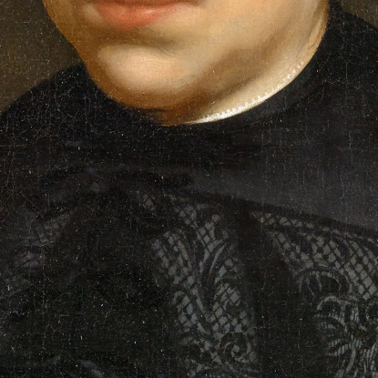 Ritratto Di Una Vedova Nicolaes Maes nma22 quadro stampato su tela
