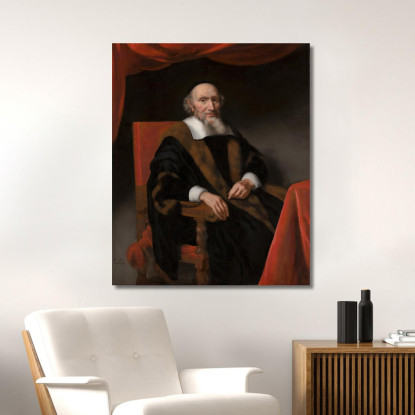 Ritratto Di Jacob Trip Nicolaes Maes nma28 quadro stampato su tela