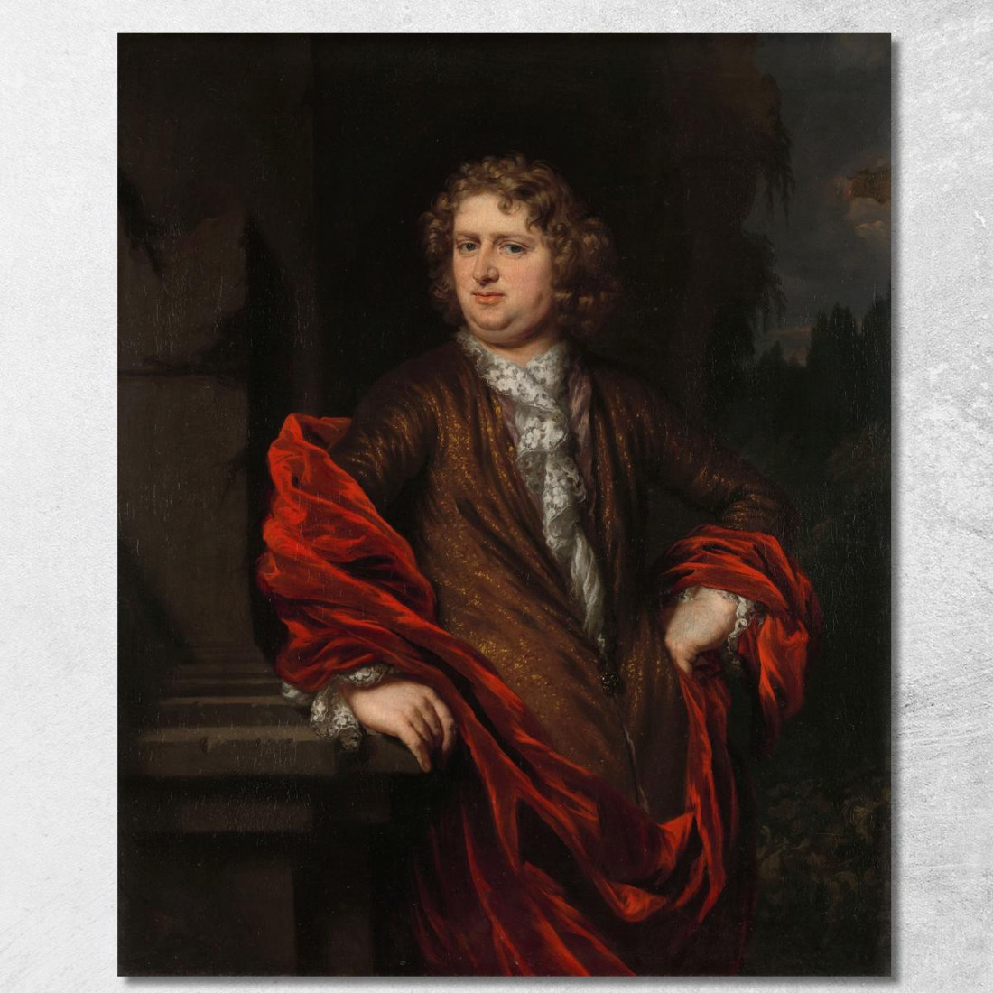 Ritratto Di Pieter Groenendijk Nicolaes Maes nma31 quadro stampato su tela Ritratto Di Pieter Groenendijk Nicolaes Maes nma31 quadro stampato su tela