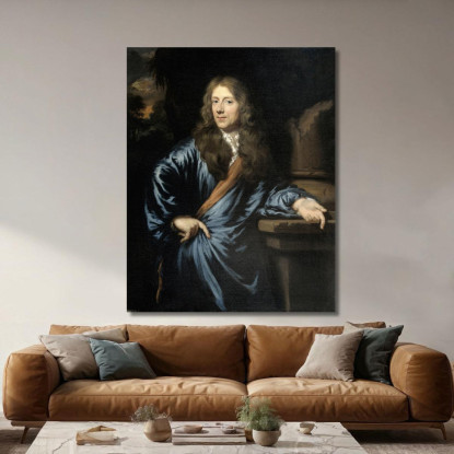 Ritratto Di Willem Pottey Avvocato E Contabile Generale Di Flushing Nicolaes Maes nma33 quadro stampato su tela