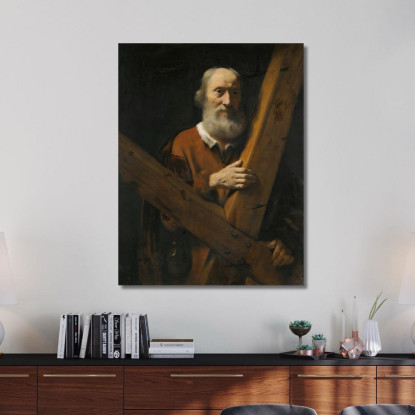 San Andrea Nicolaes Maes nma34 quadro stampato su tela