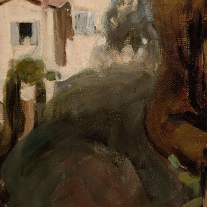 Fiesole Firenze Pekka Halonen phl5 quadro stampato su tela