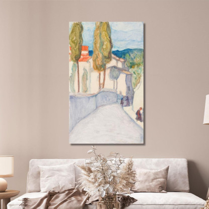 Firenze Viale Dei Colli Pekka Halonen phl6 quadro stampato su tela