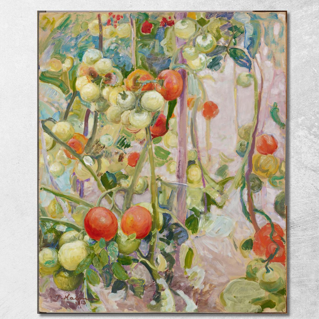 Pomodori Pekka Halonen phl31 quadro stampato su tela Pomodori Pekka Halonen phl31 quadro stampato su tela