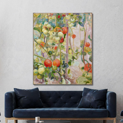 Pomodori Pekka Halonen phl31 quadro stampato su tela