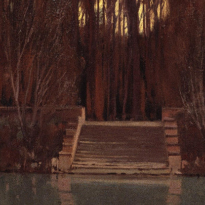 Il Pontile Santiago Rusiñol srs38 quadro stampato su tela
