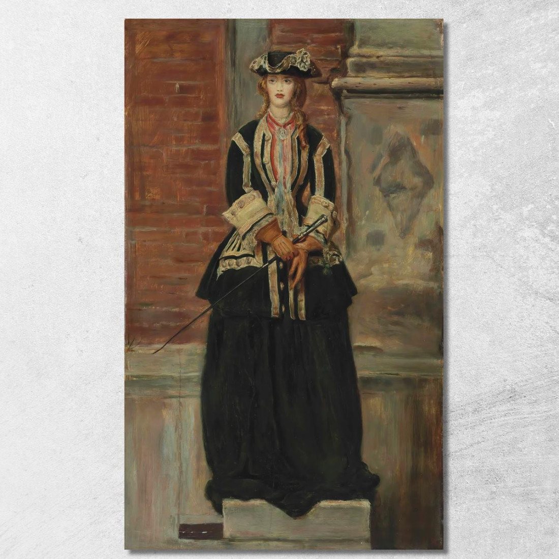 Charlie È Il Mio Tesoro Sir John Everett Millais jem5 quadro stampato su tela Charlie È Il Mio Tesoro Sir John Everett Millais jem5 quadro stampato su tela