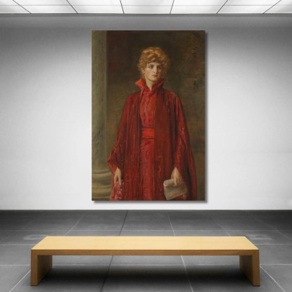 Porzia Sir John Everett Millais jem26 quadro stampato su tela