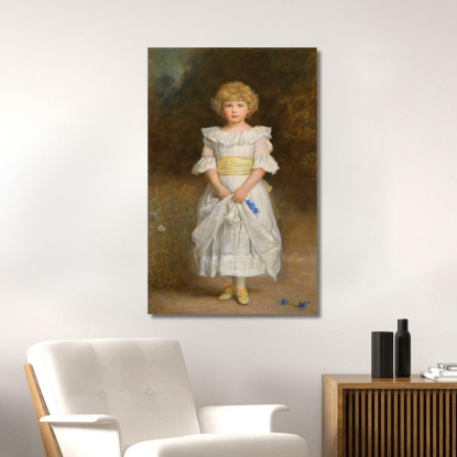 Ritratto Di Dorothy Lawson Sir John Everett Millais jem27 quadro stampato su tela