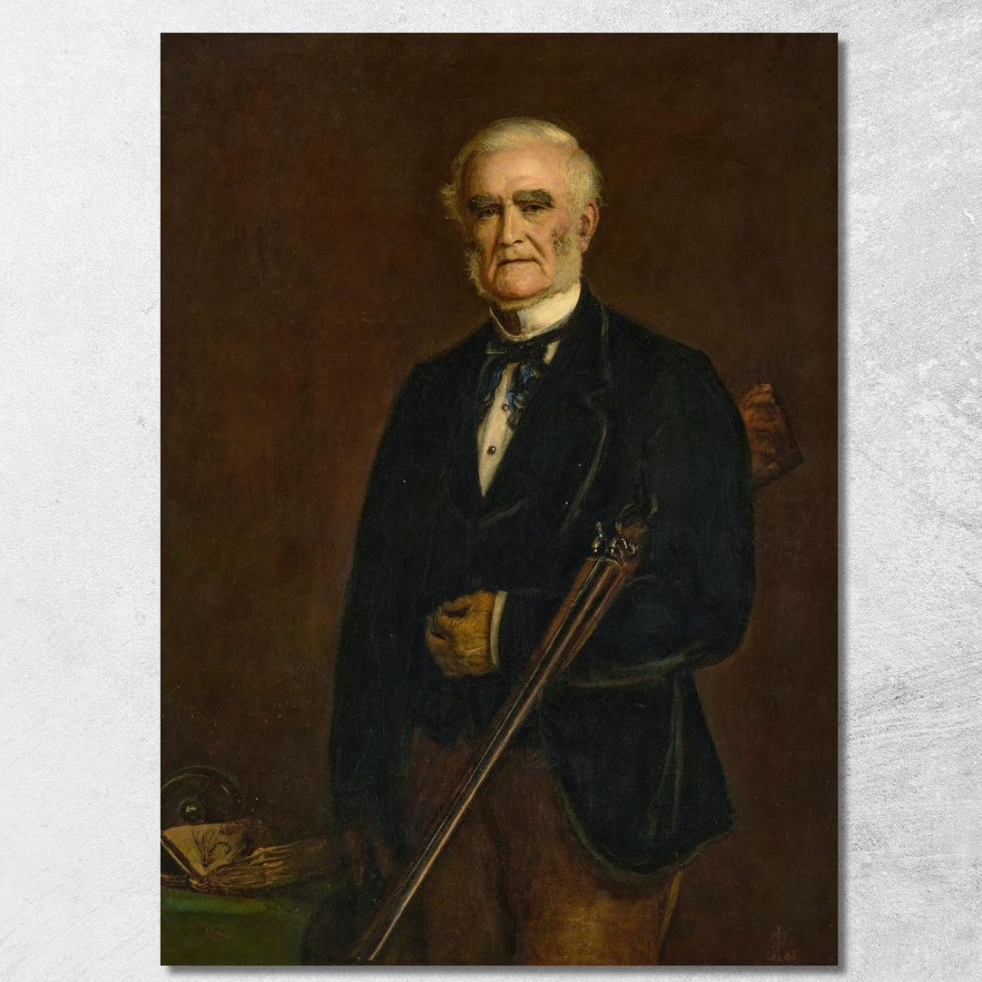 Ritratto Di Fleetwood Pellew Wilson J.P. D.L. Sir John Everett Millais jem28 quadro stampato su tela Ritratto Di Fleetwood Pellew Wilson J.P. D.L. Sir John Everett Millais jem28 quadro stampato su tela
