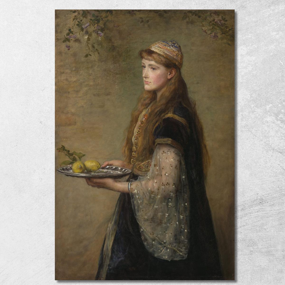 Il Prigioniero Sir John Everett Millais jem49 quadro stampato su tela Il Prigioniero Sir John Everett Millais jem49 quadro stampato su tela